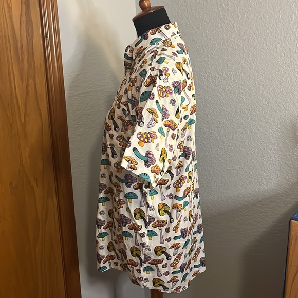 A-Lab “Shroomies” Short Sleeve Button Down - Picture 3 of 6